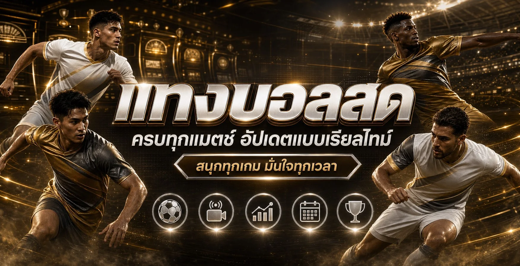 แบนเนอร์ข้อมูลสมาชิกใหม่ BOONMA77 โทนส้มดำ